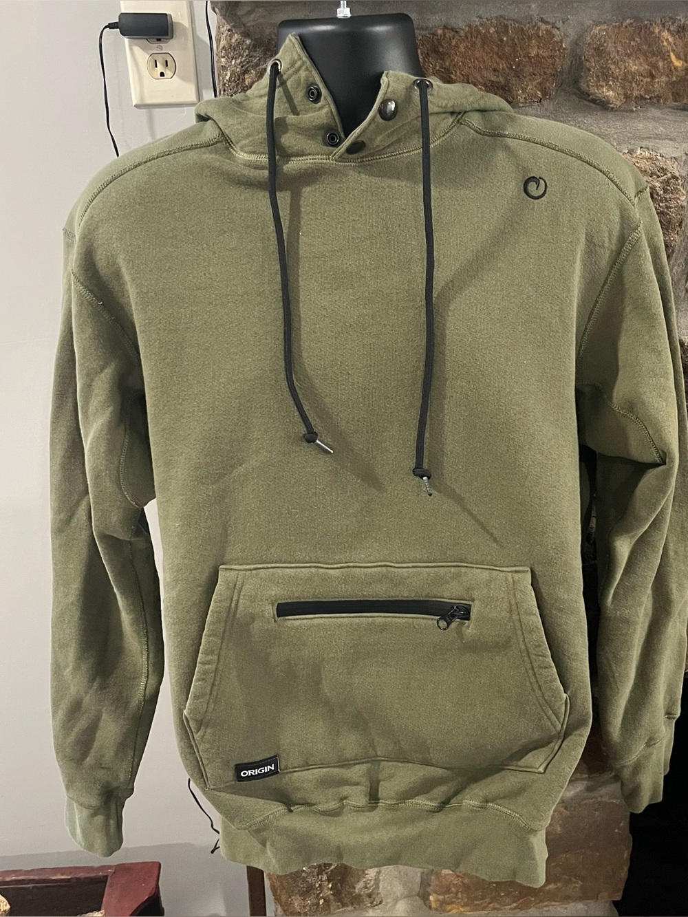 ORIGIN USA “The Heavy” Hoodie OG - Men’s Medium (Like New, Never Worn)